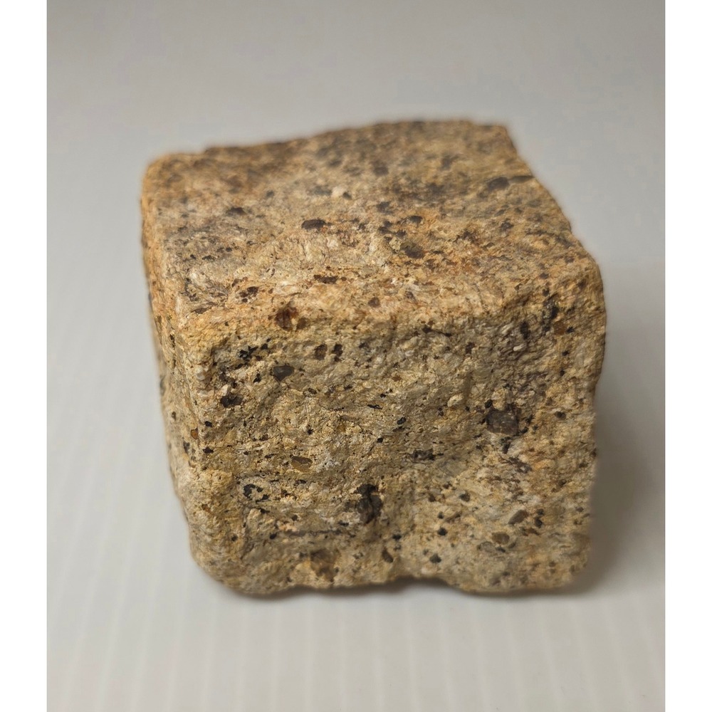 Cut Granite Stone Sample Block 3"‎ Architectural Rock Specimen